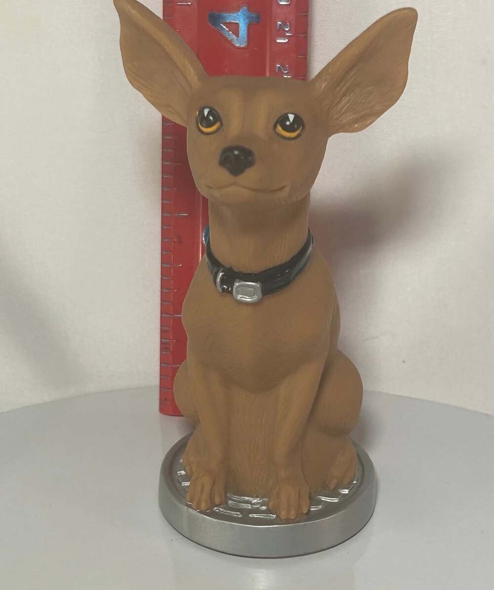 Vintage Taco Bell Chihuahua Dog FORTUNE TELLER Figure Toy Magic 8 Ball 2000